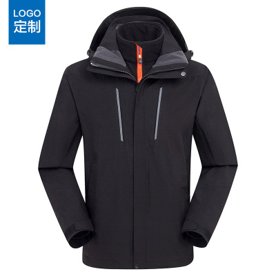 沖鋒衣定做防風透氣防水秋冬兩件套