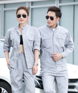 新款長(zhǎng)袖汽修服套裝